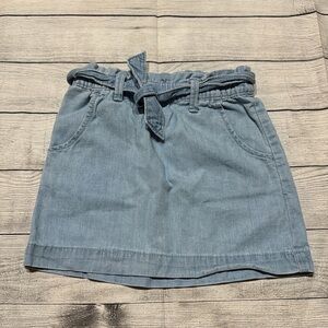 Cat & Jack Light Blue Denim Skirt size XS